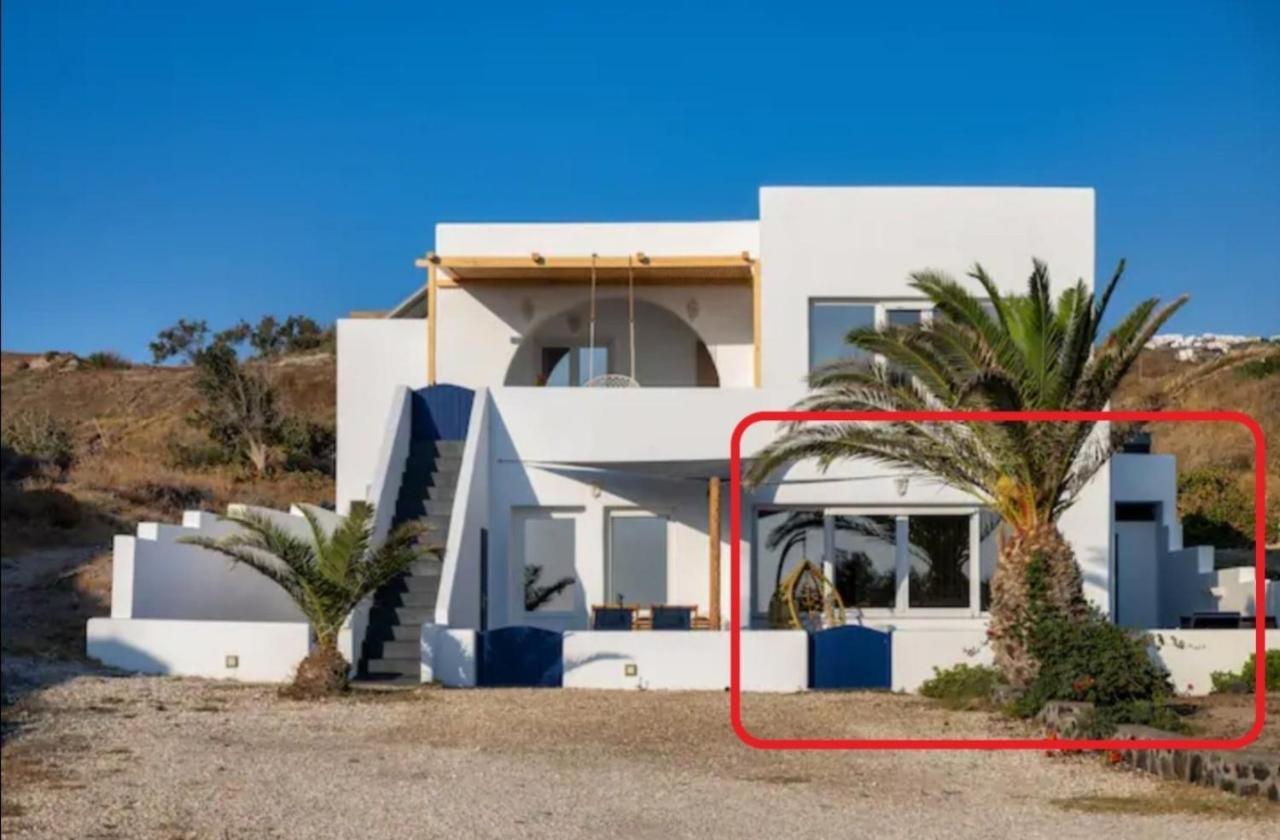 Peaceful Seafront Retreat In Santorini -Sonus Mare Beach Houses Vourvoúlos Exteriér fotografie
