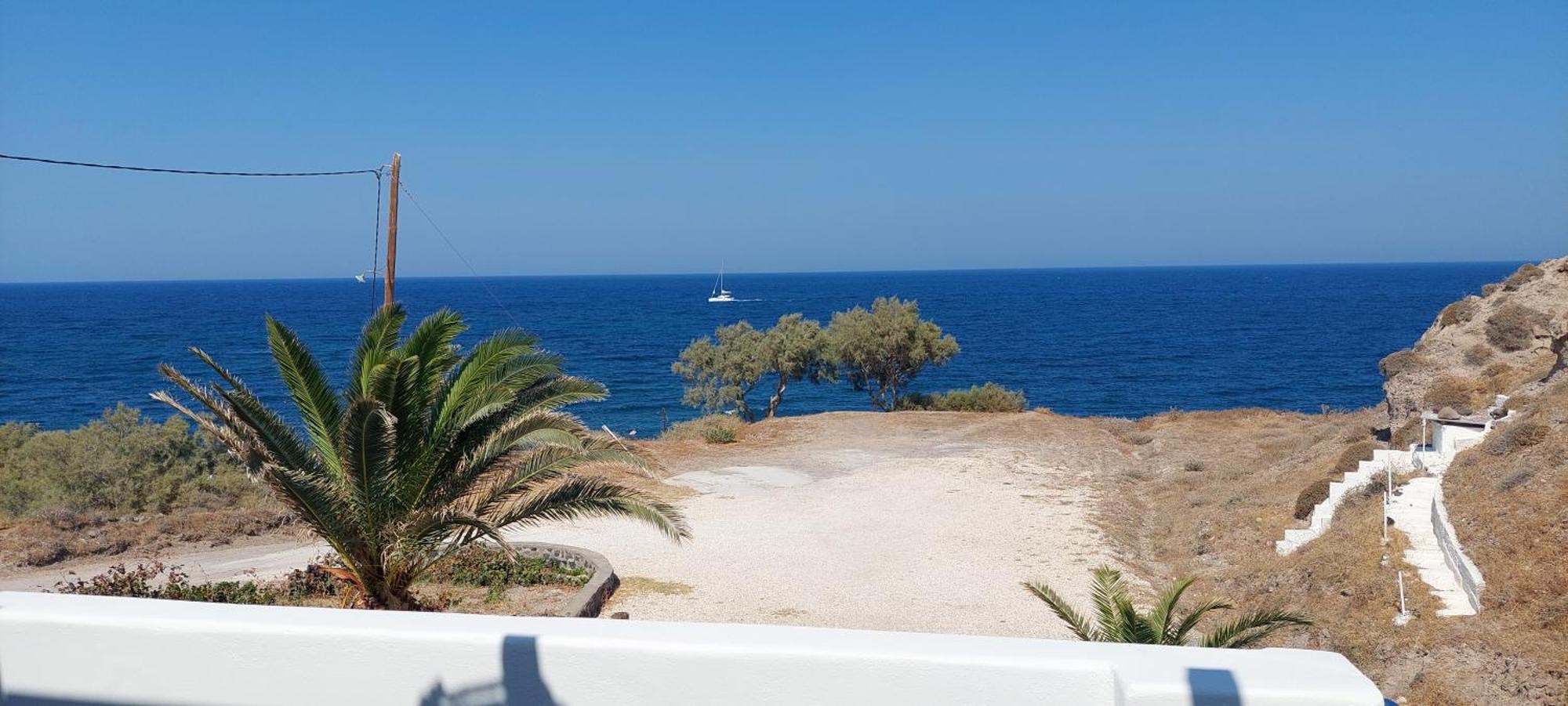 Peaceful Seafront Retreat In Santorini -Sonus Mare Beach Houses Vourvoúlos Exteriér fotografie