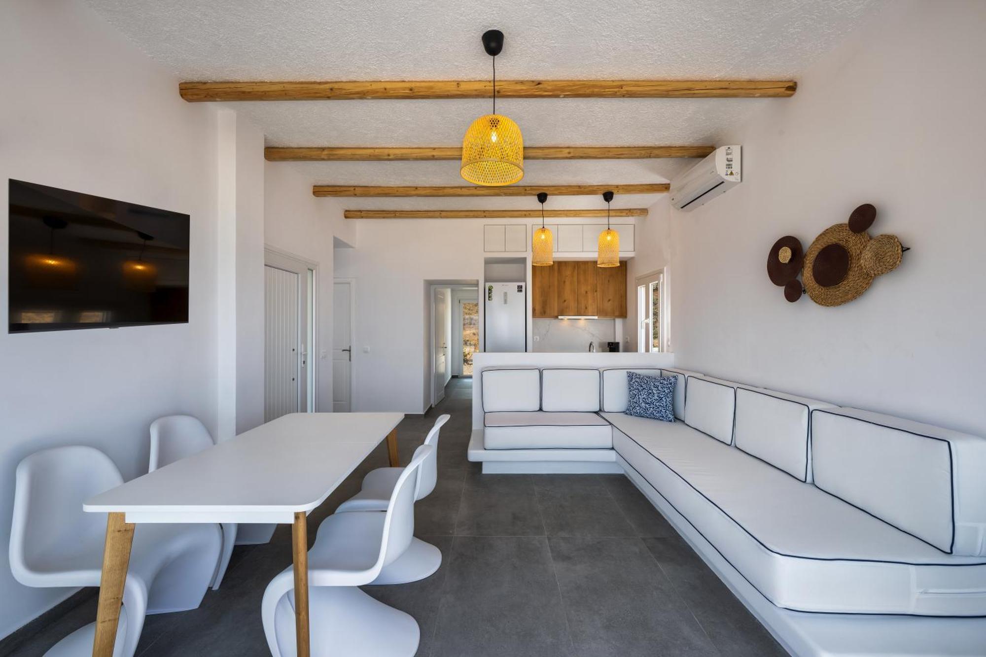 Peaceful Seafront Retreat In Santorini -Sonus Mare Beach Houses Vourvoúlos Exteriér fotografie